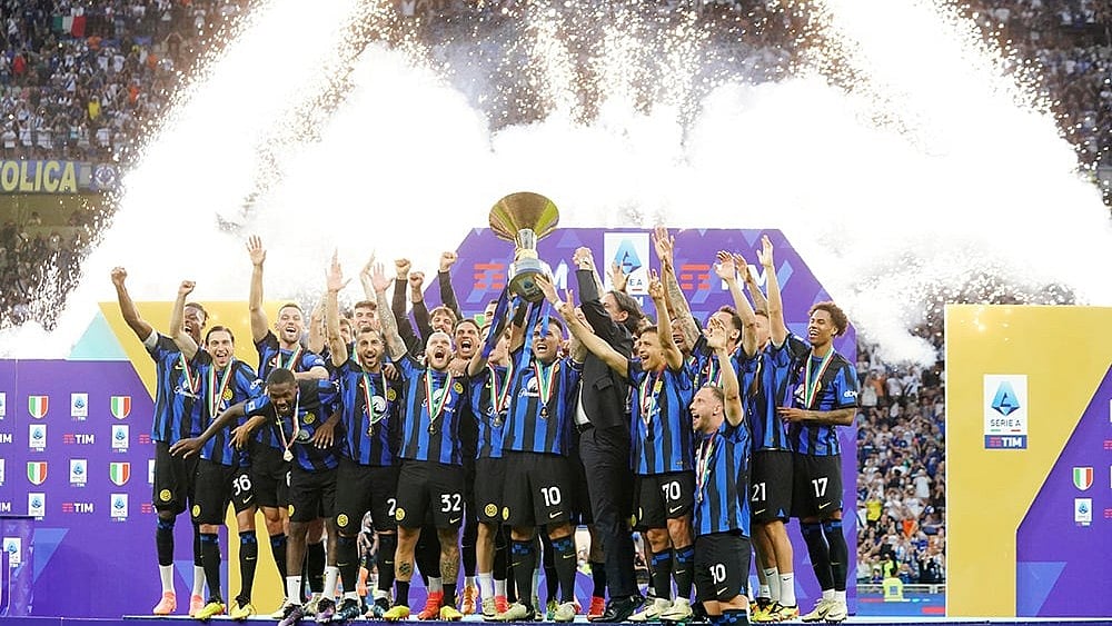 Serie A champions Inter Milan - | Photo: Spada/LaPresse via AP